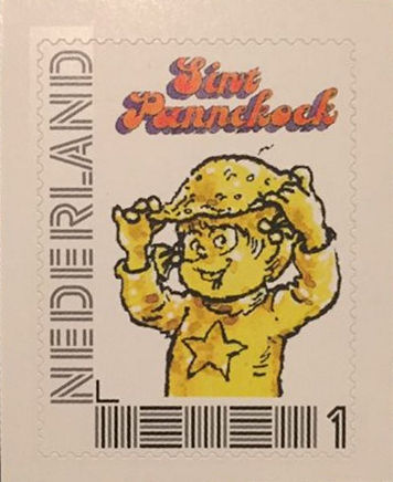 Sint Pannekoek Postzegel 2016