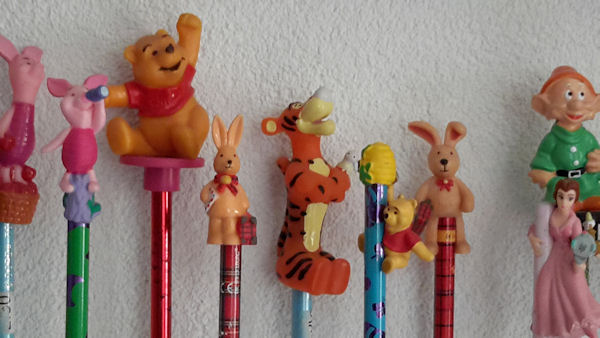 Potloden met een figuurtje 2