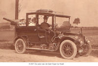 Auto met kenteken K-607