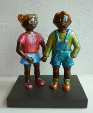 Papier Mache mensen