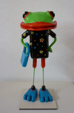 Papier Mache kikker