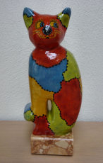 Papier Mache kat