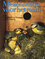 Boek mezenkastje voor het raam