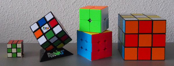 Diverse puzzelkubusssen