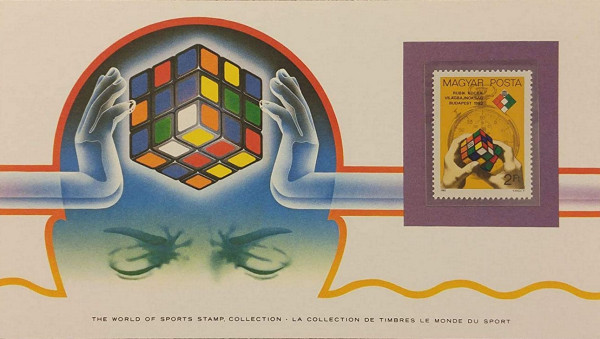 Rubiks kubus envelop Hongarije