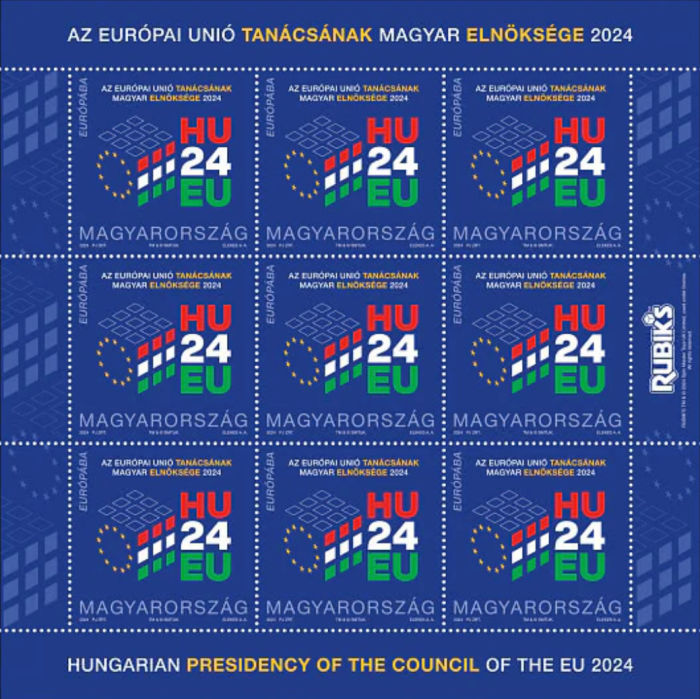 Rubiks kubus postzegel Hongarije