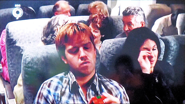 Rubiks kubus in film Red eye - 2005