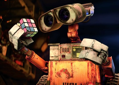 Rubiks kubus in film WALLE - 2008