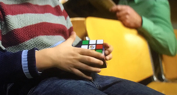 Rubiks kubus in film Daglicht - 2013
