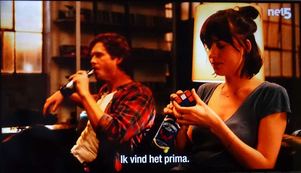 Rubiks kubus in film How to Be Single - 2016