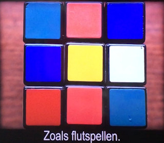 Puzzelkubus in film Swim or sink