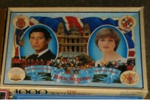 Puzzel Diana en Charles - 1000 stukjes