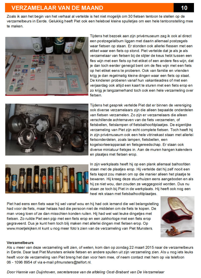 De Verzamelaar 2015 nummer 03 pagina 10