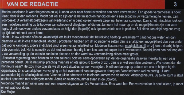 De Verzamelaar 2018 nummer 6 pagina 3
