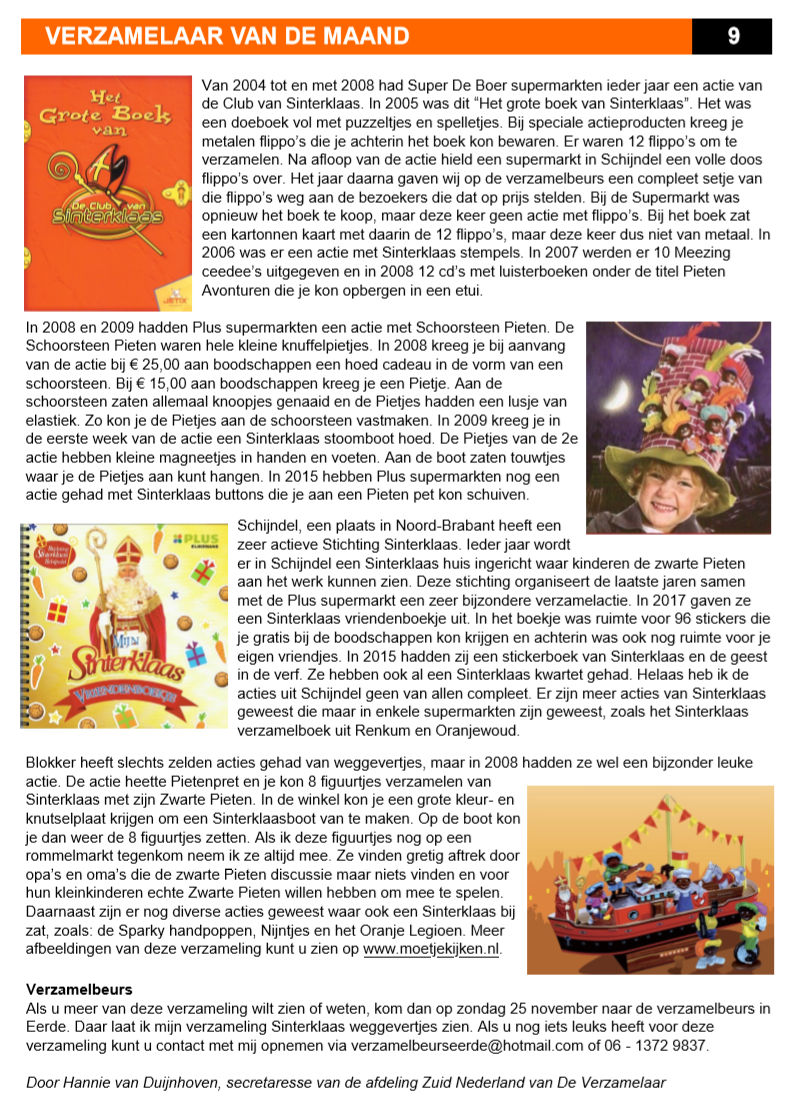 De Verzamelaar 2018 nummer 8 pagina 9