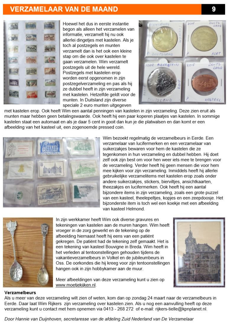 De Verzamelaar 2019 nummer 3 pagina 9