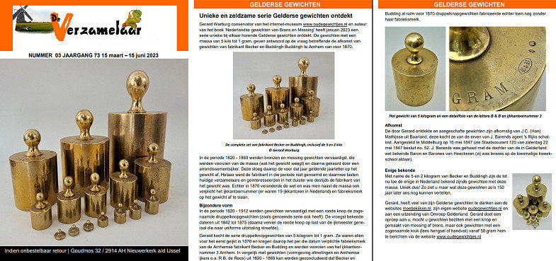 De Verzamelaar 2023 nummer 3 pagina 01