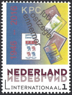 Postzegelvereniging Kennemer Postzegel Club (KPC) viert 70-jarige jubileum in 2016