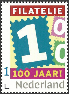 Postzegelmaandblad Filatelie 100 jaar in 2022.